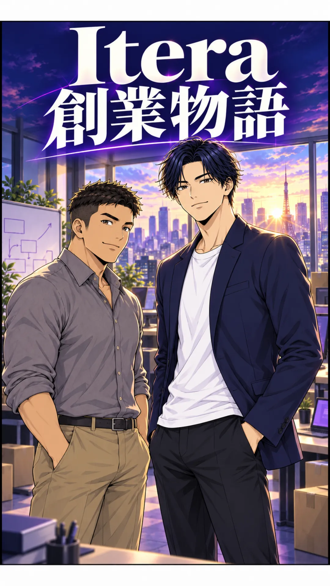 漫画「Itera 創業物語」1ページ目