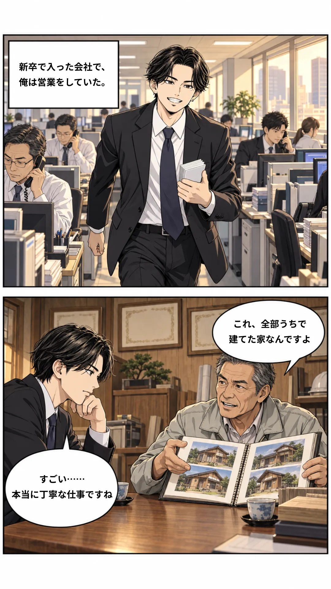 漫画「Itera 創業物語」3ページ目