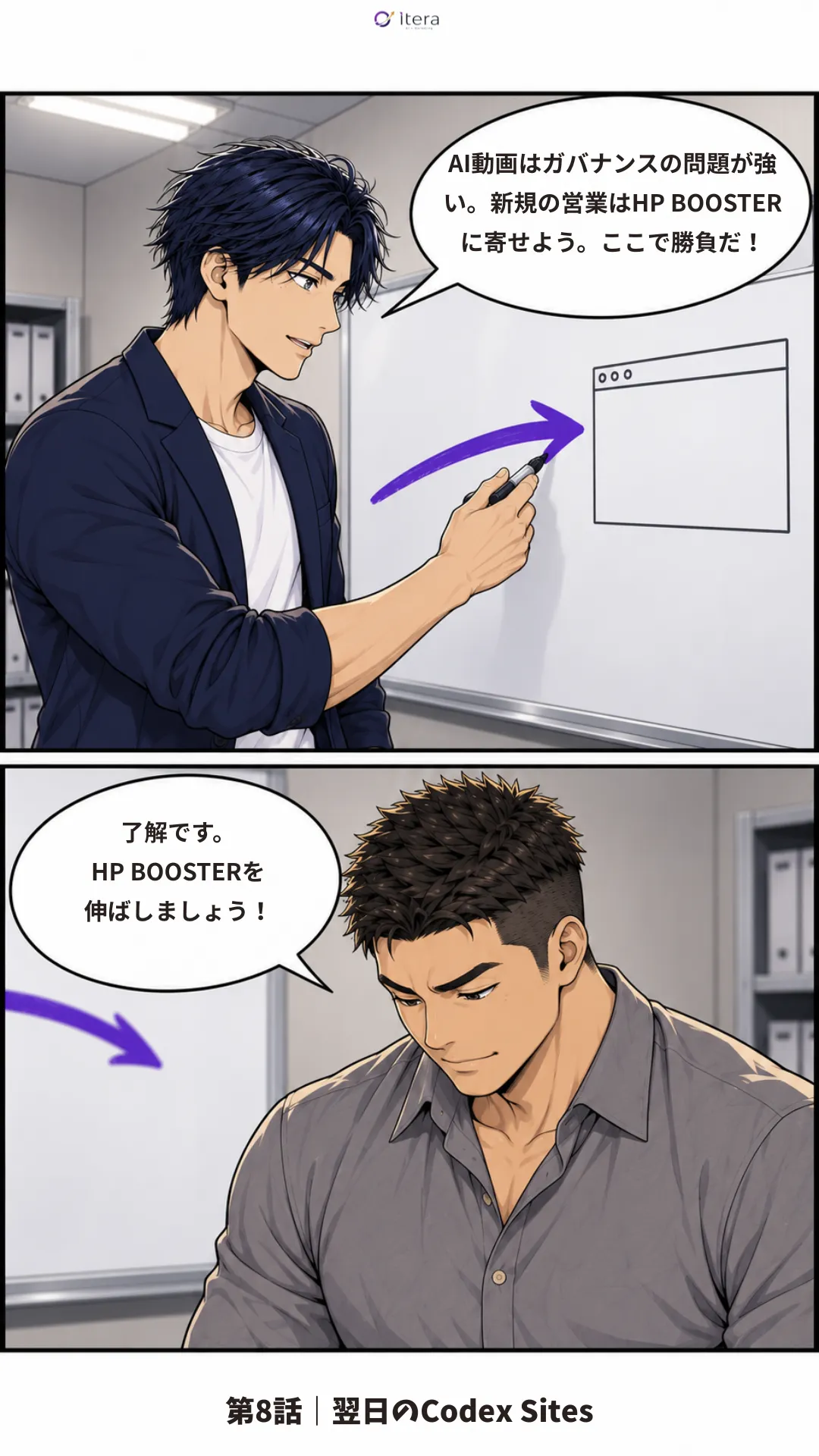 漫画「Itera 創業物語」26ページ目
